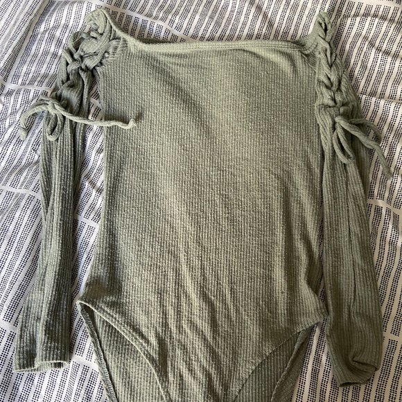 American Eagle Outfitters Tops - AE Tight Long-Sleeve Bodysuit